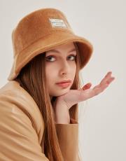 lane bucket hat camel