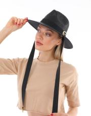 marrakesh panama şapka siyah