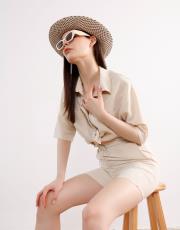 pareja hasır şapka siyah-beyaz 3