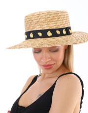 positano boater şapka 